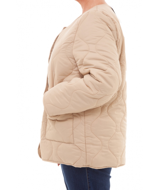 Onljune quilted clearance long jacket